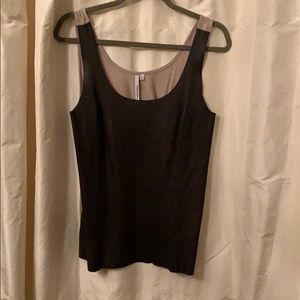 Real leather Micheal Stars tank top!!